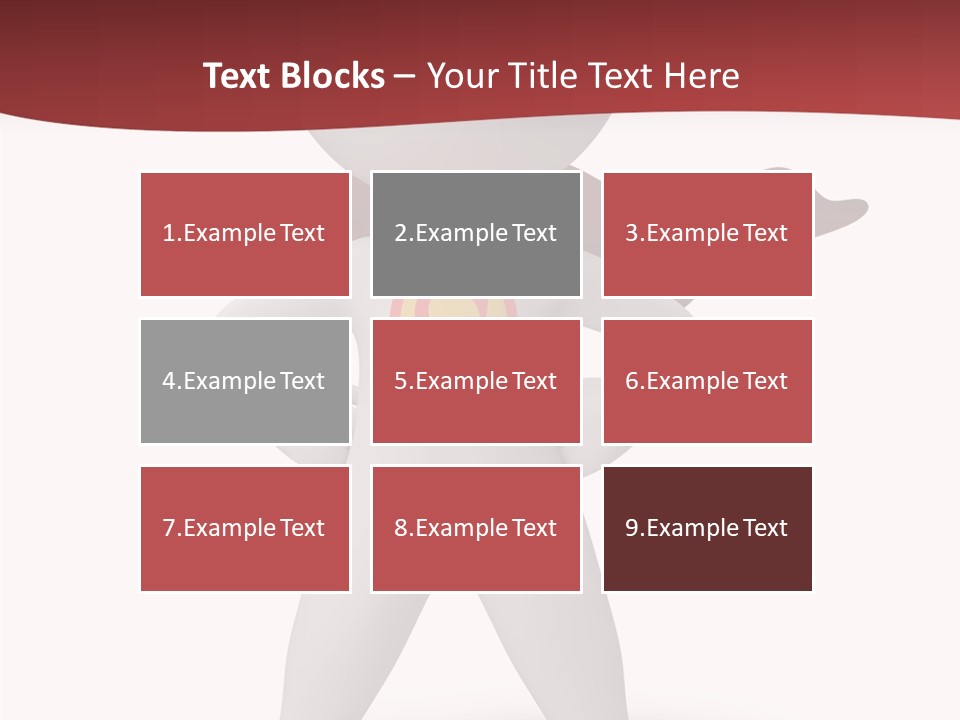 Man Person White PowerPoint Template