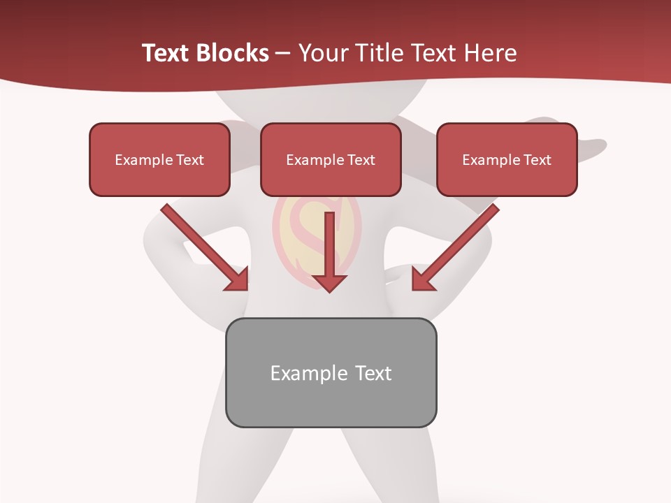 Man Person White PowerPoint Template