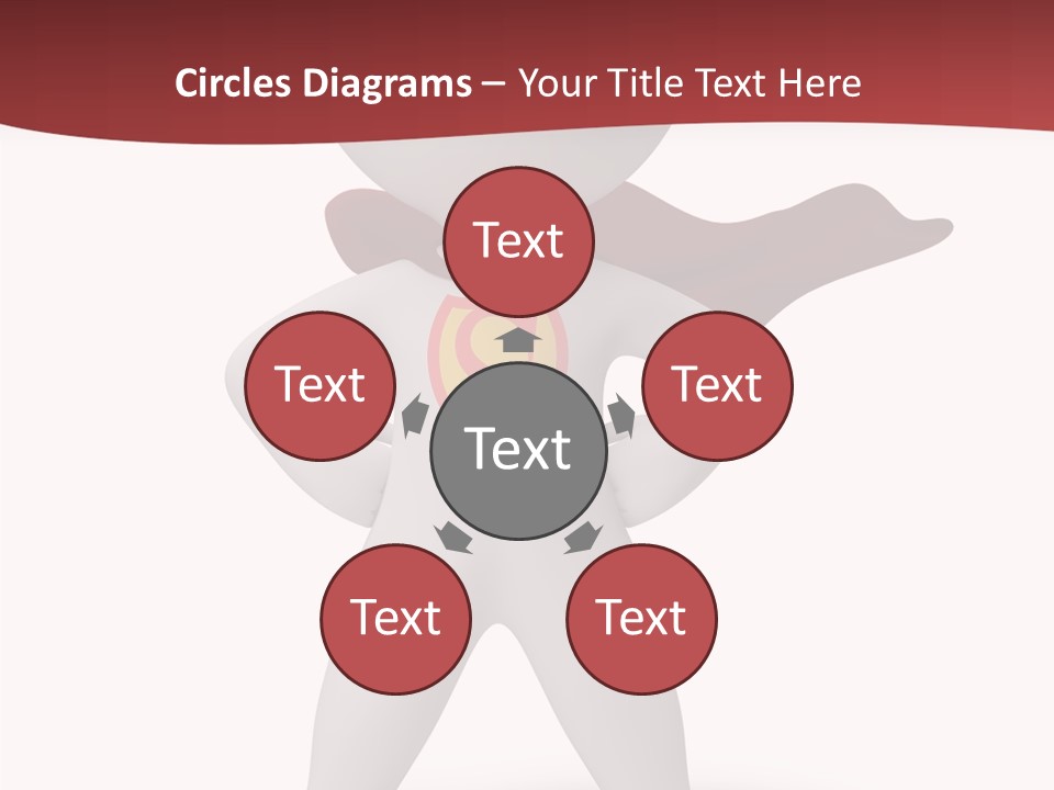 Man Person White PowerPoint Template