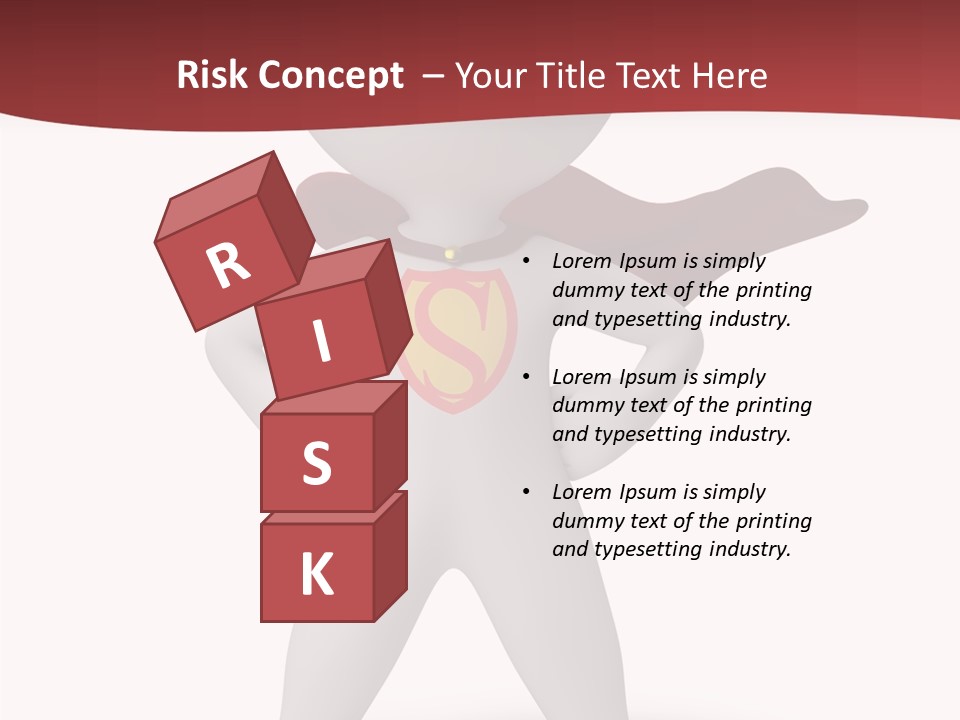 Man Person White PowerPoint Template