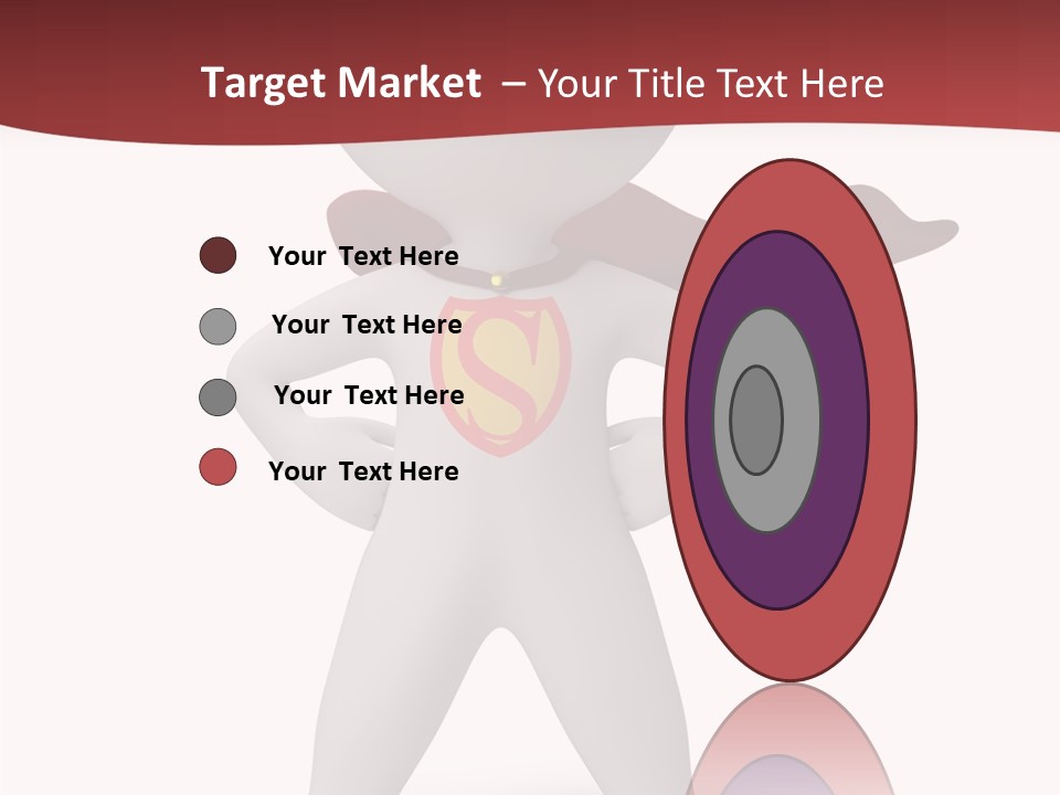 Man Person White PowerPoint Template