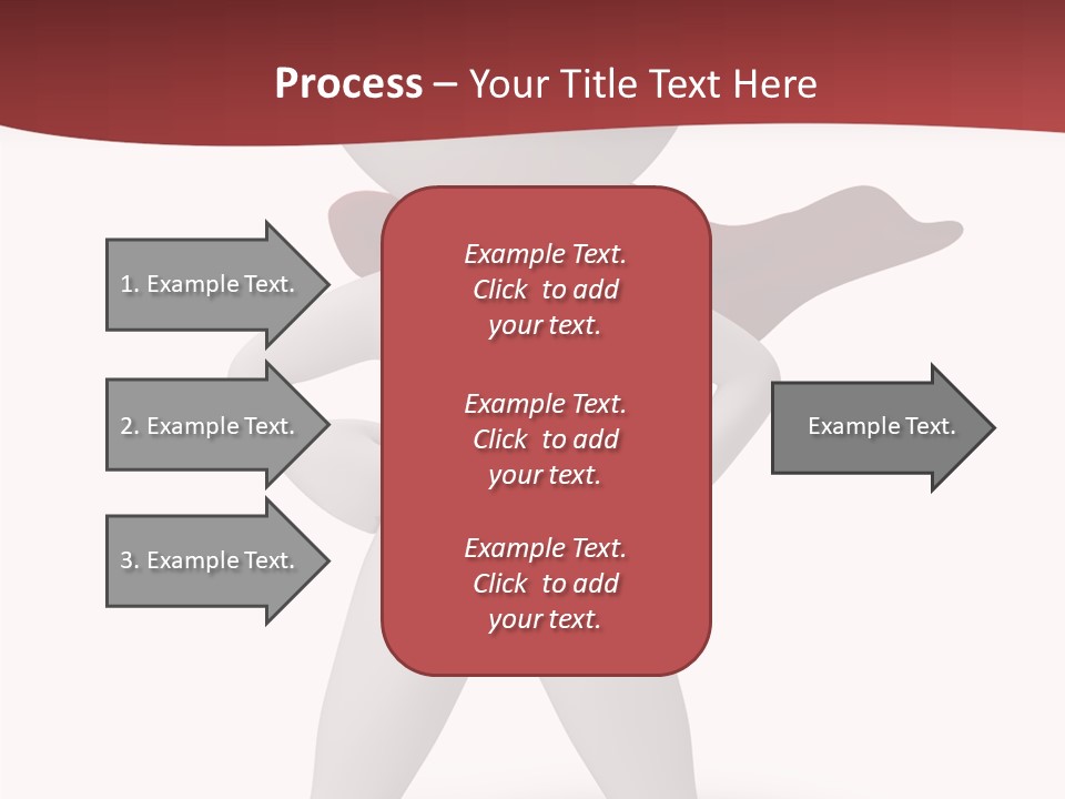 Man Person White PowerPoint Template