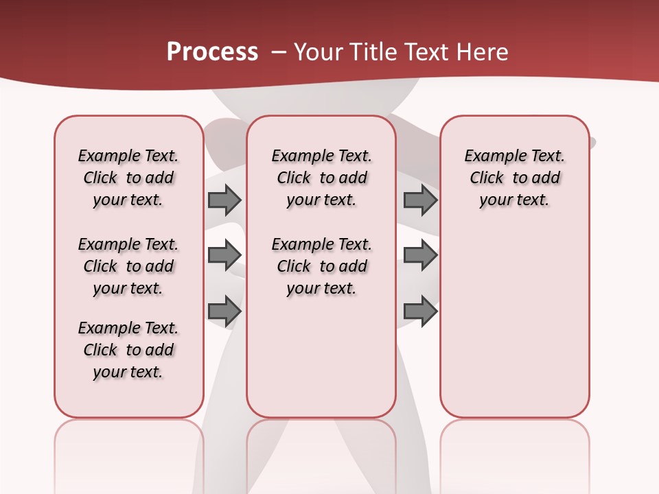 Man Person White PowerPoint Template