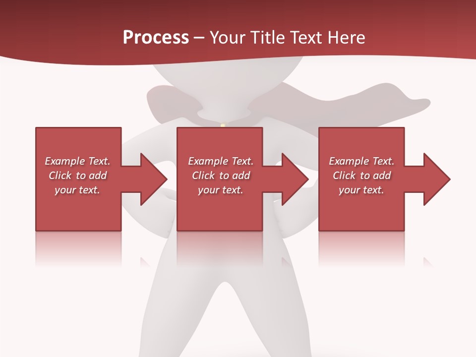 Man Person White PowerPoint Template