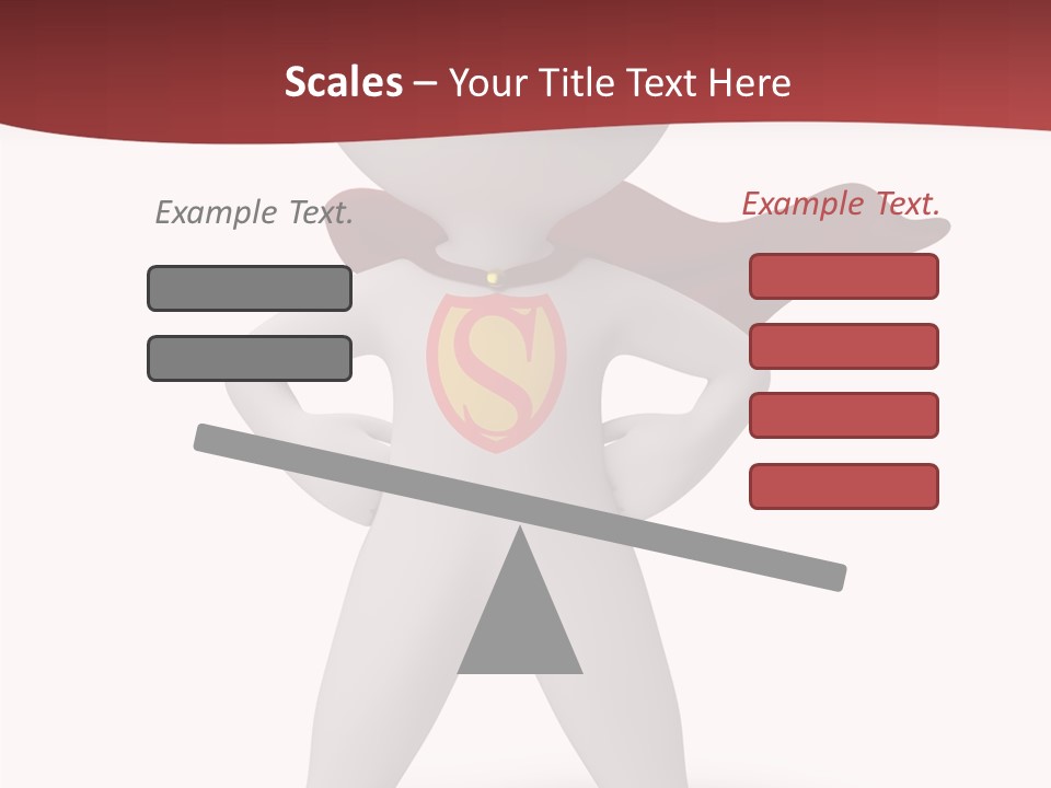 Man Person White PowerPoint Template