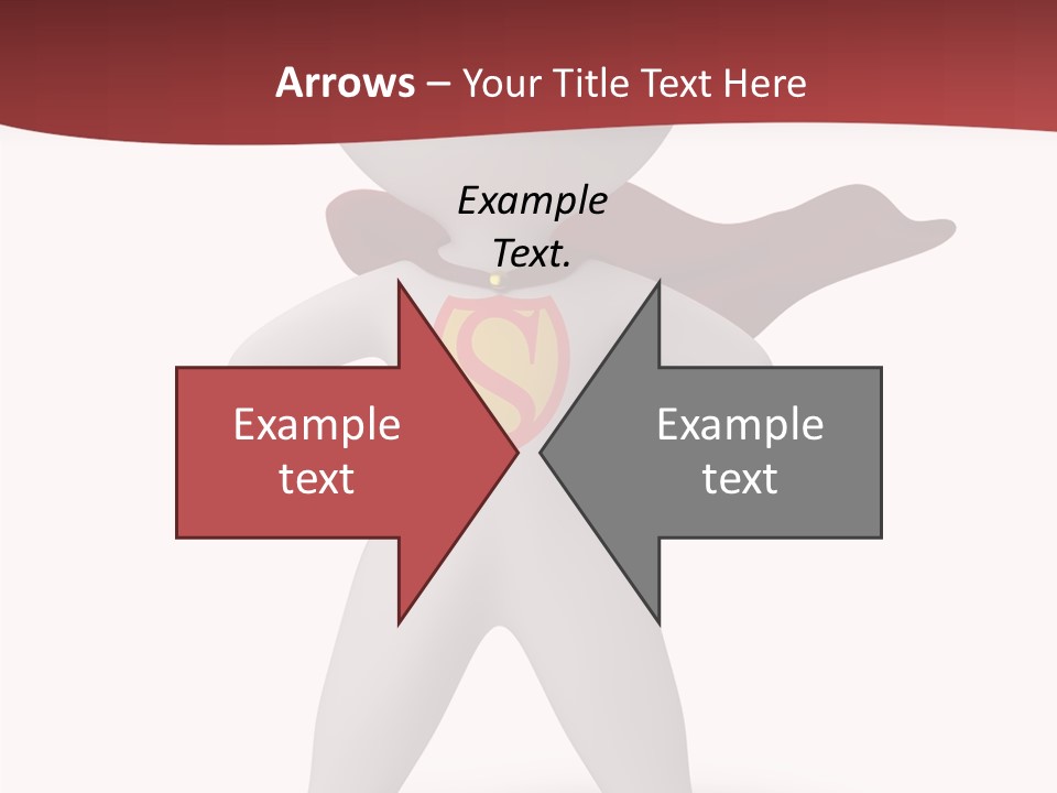 Man Person White PowerPoint Template