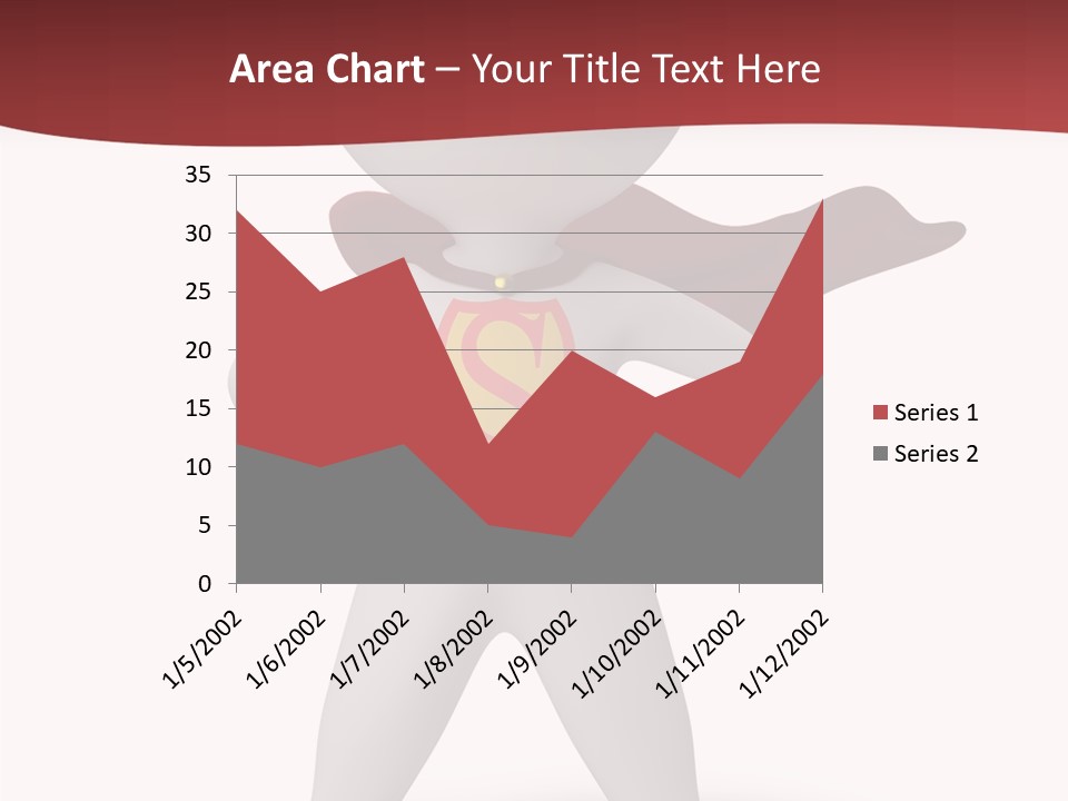 Man Person White PowerPoint Template