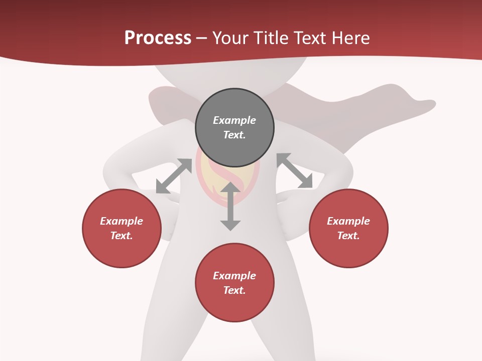 Man Person White PowerPoint Template