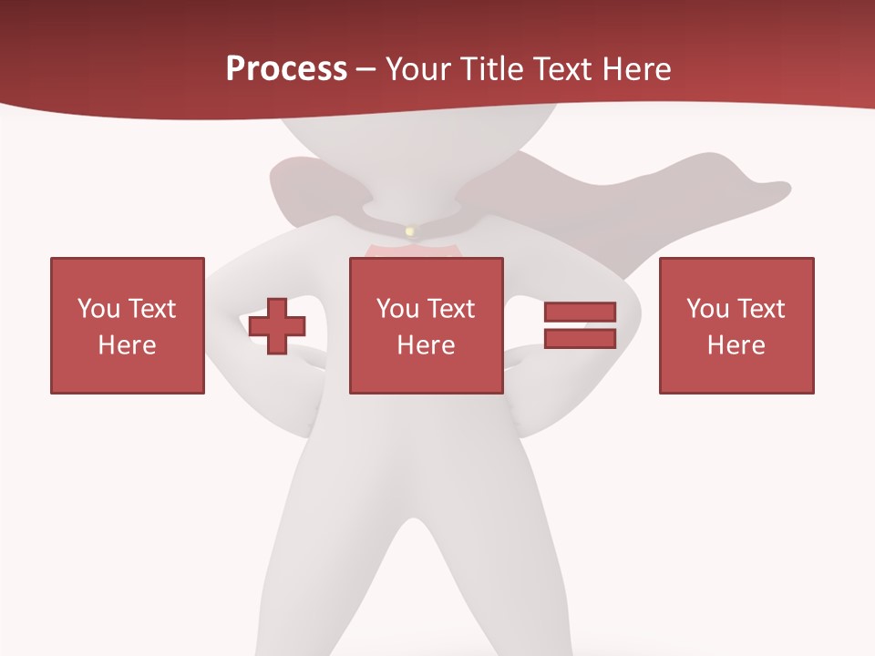 Man Person White PowerPoint Template
