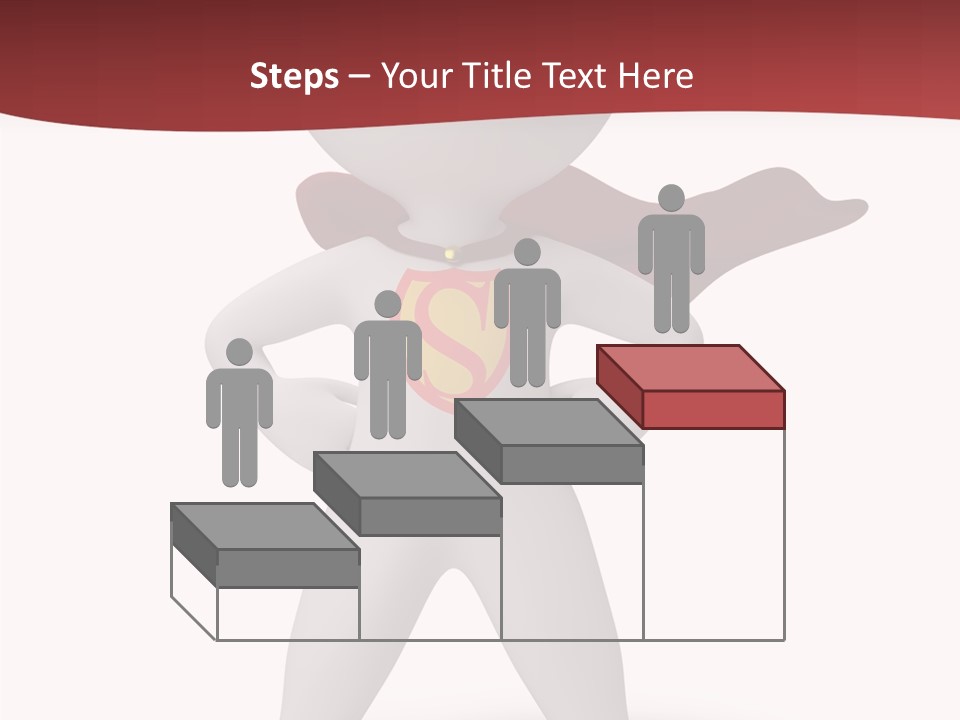 Man Person White PowerPoint Template