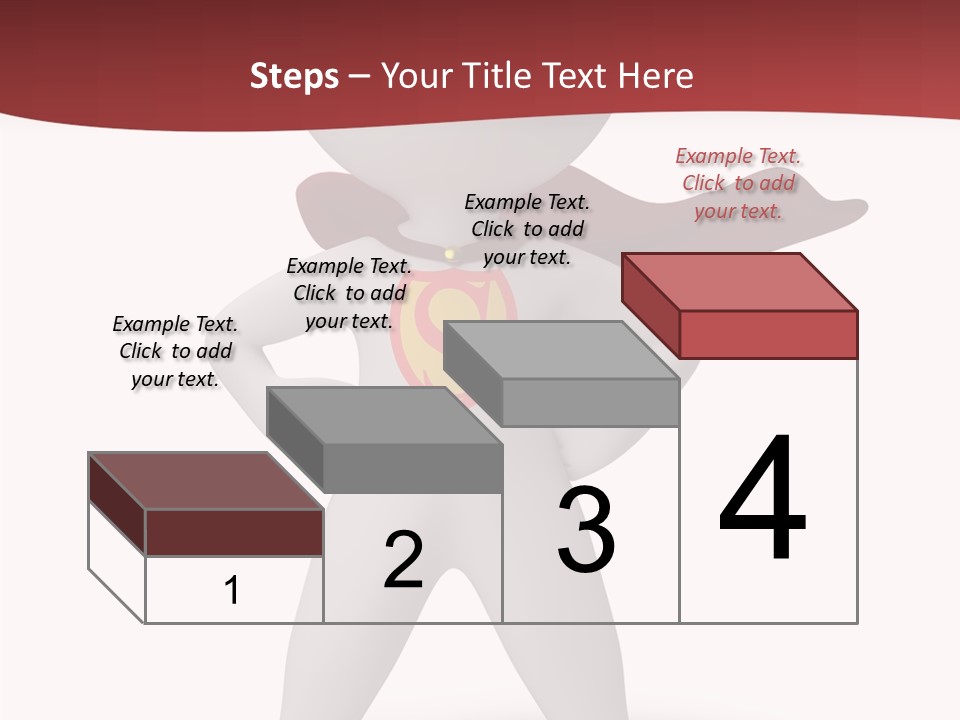 Man Person White PowerPoint Template