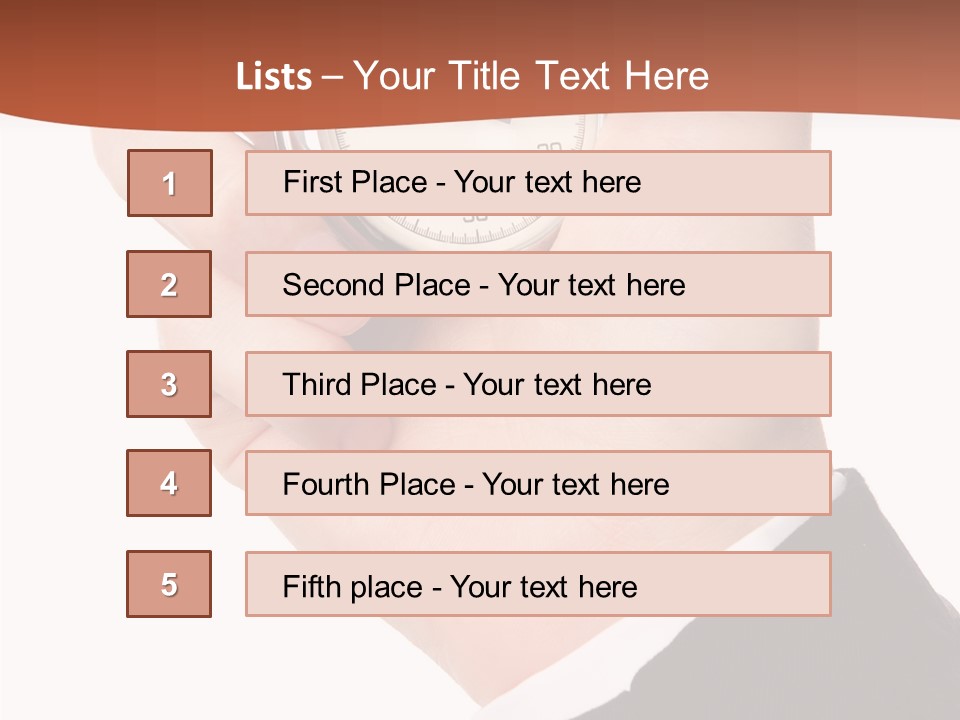 Stop Accuracy Measure PowerPoint Template