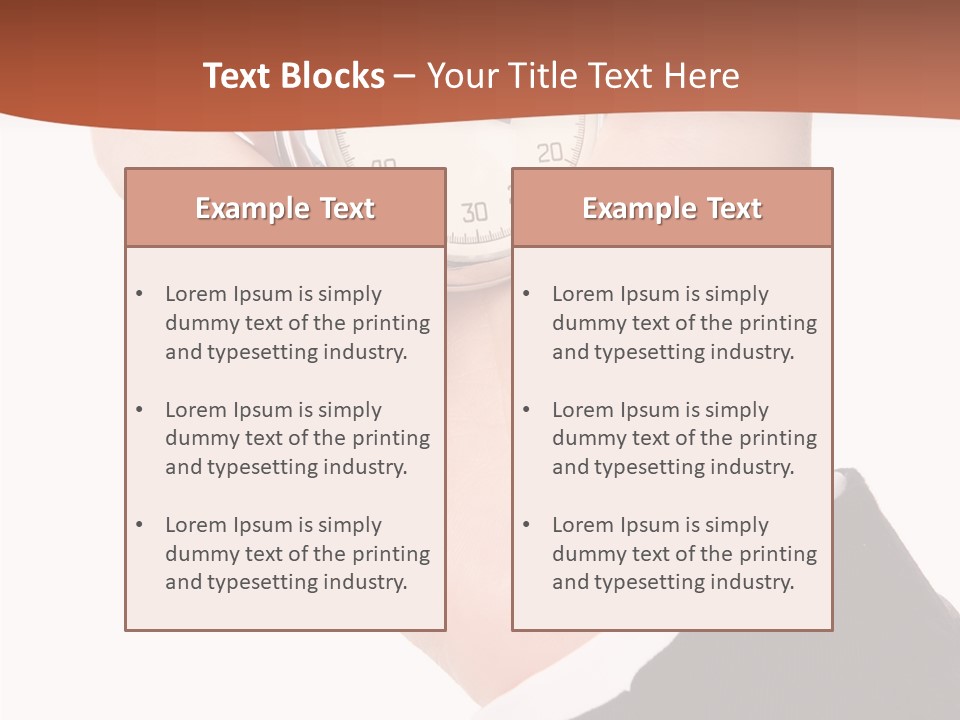 Stop Accuracy Measure PowerPoint Template