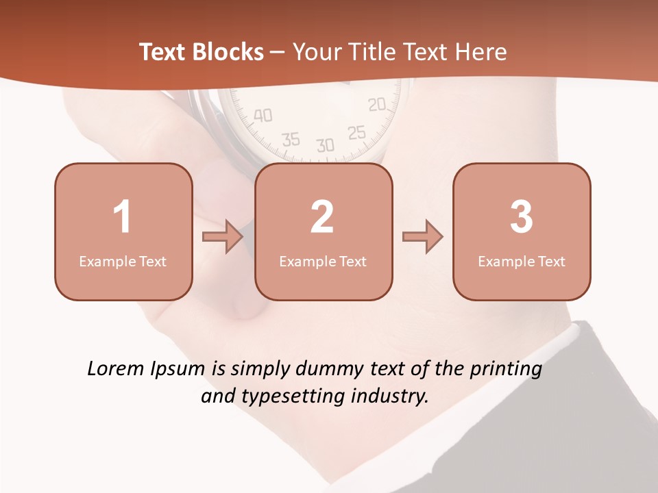 Stop Accuracy Measure PowerPoint Template
