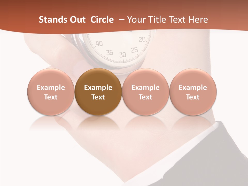 Stop Accuracy Measure PowerPoint Template