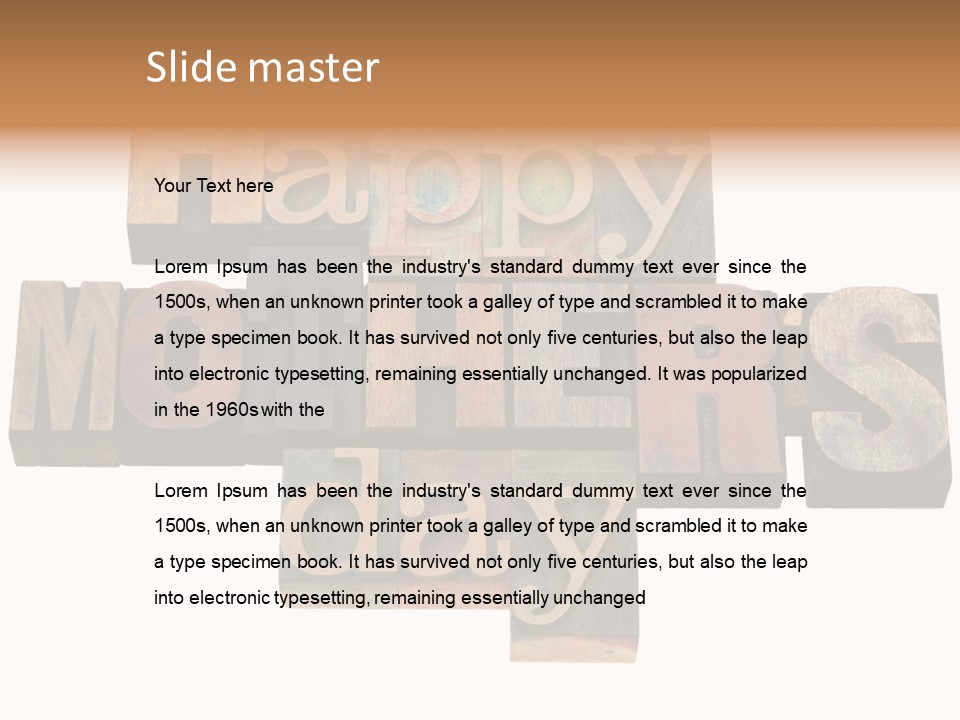 Day Congratulation Mother PowerPoint Template