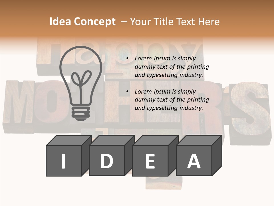 Day Congratulation Mother PowerPoint Template