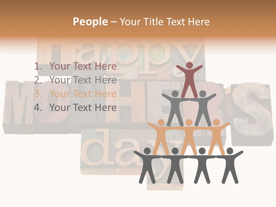 Day Congratulation Mother PowerPoint Template