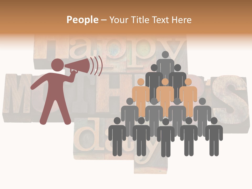 Day Congratulation Mother PowerPoint Template