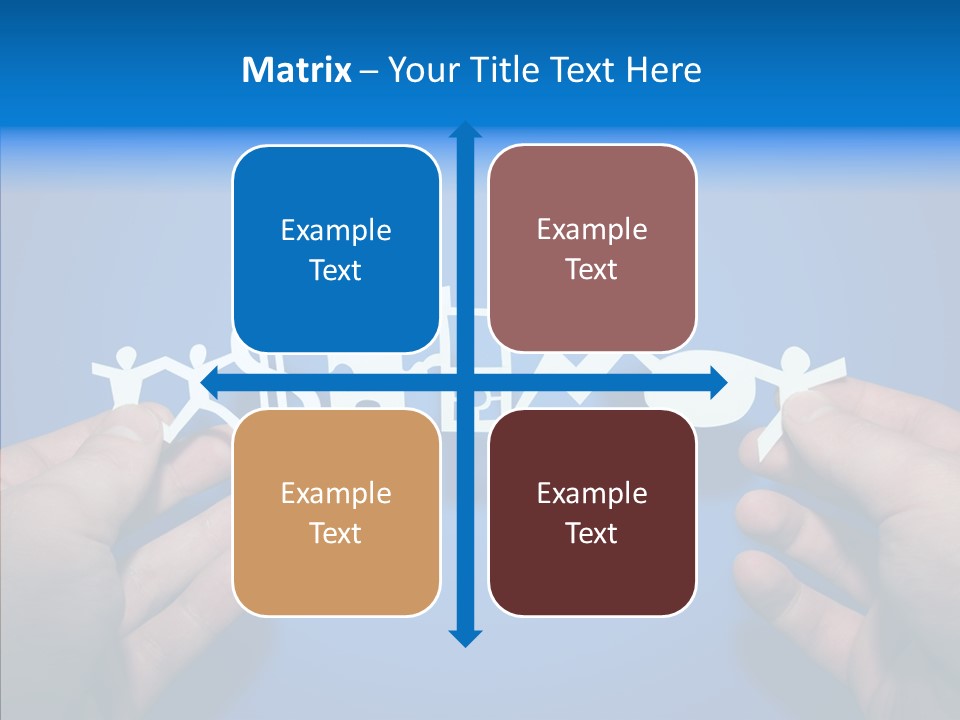 Joined Partner Puzzle PowerPoint Template