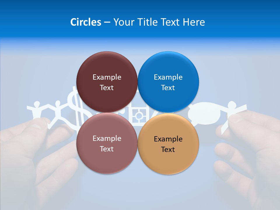 Joined Partner Puzzle PowerPoint Template