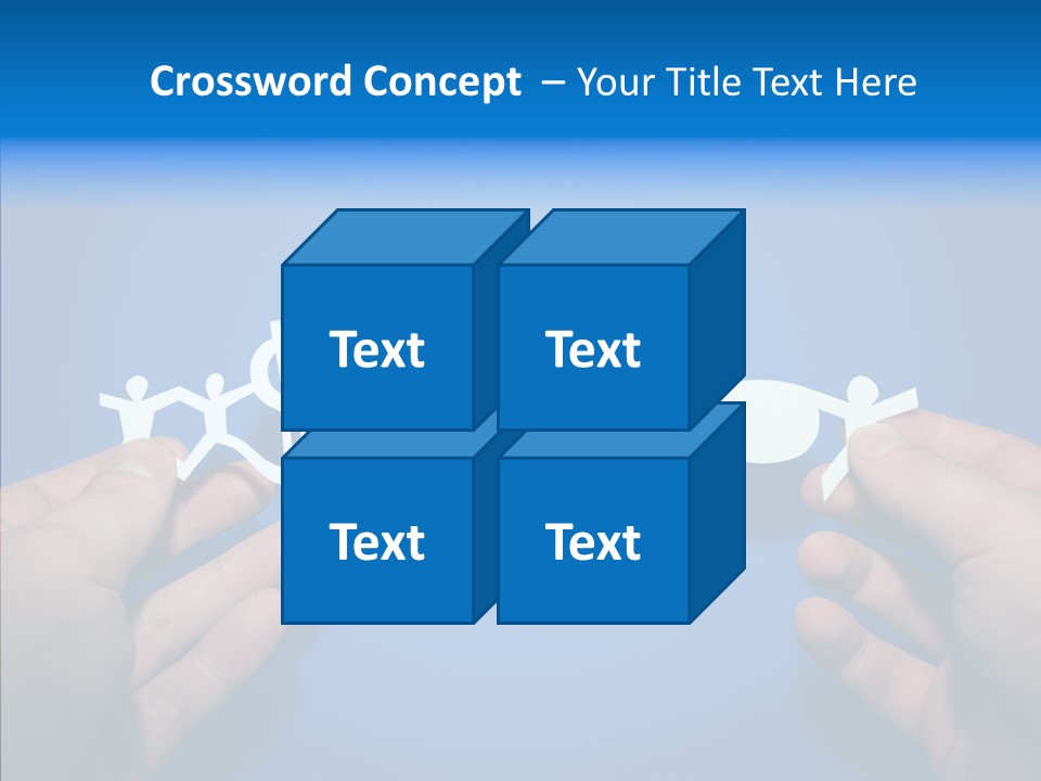 Joined Partner Puzzle PowerPoint Template