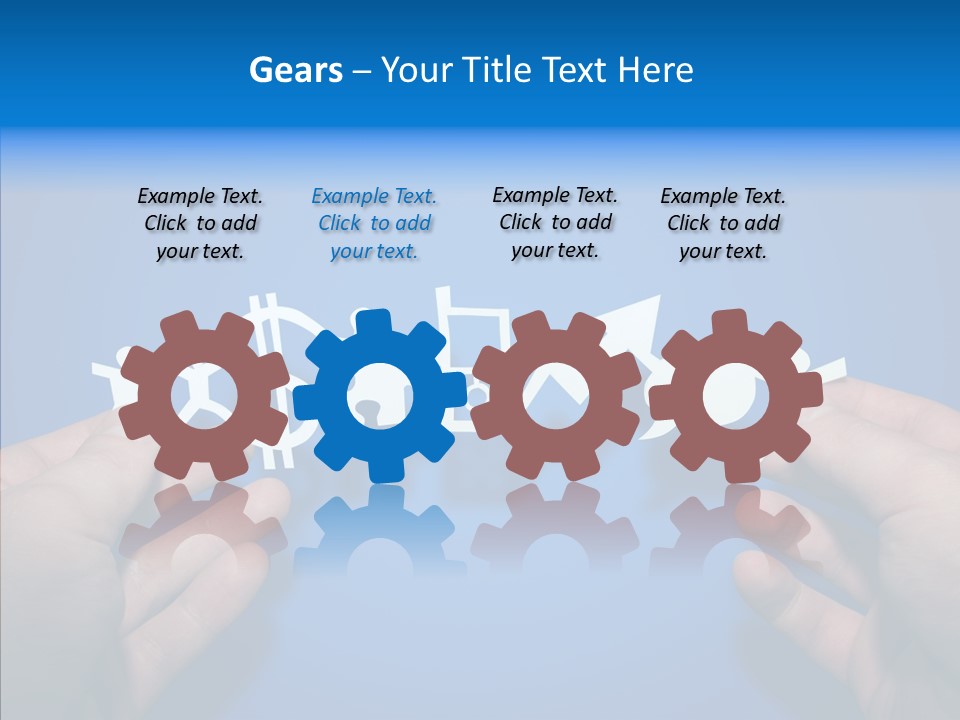 Joined Partner Puzzle PowerPoint Template