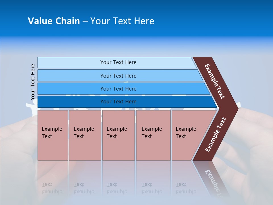 Joined Partner Puzzle PowerPoint Template