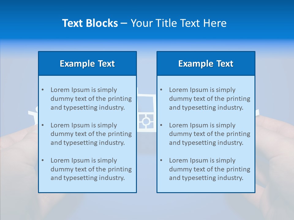 Joined Partner Puzzle PowerPoint Template