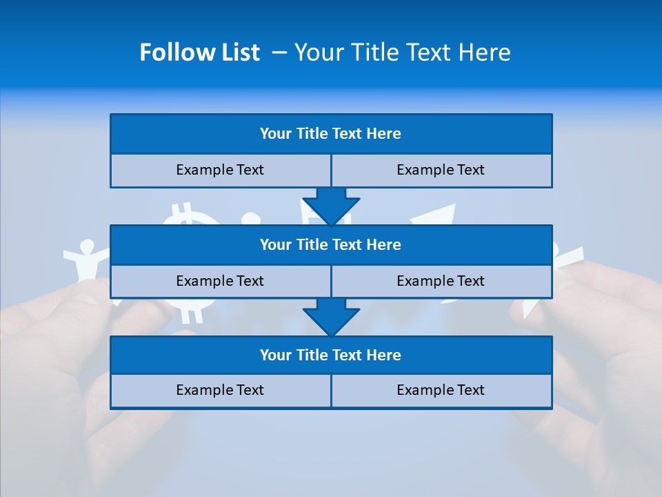 Joined Partner Puzzle PowerPoint Template