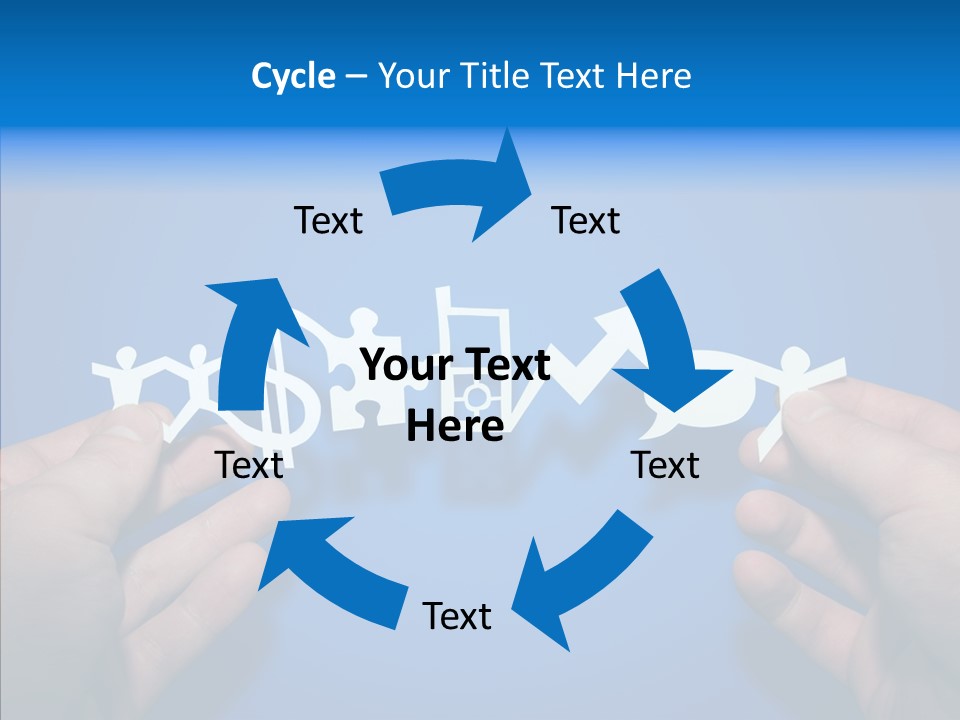 Joined Partner Puzzle PowerPoint Template