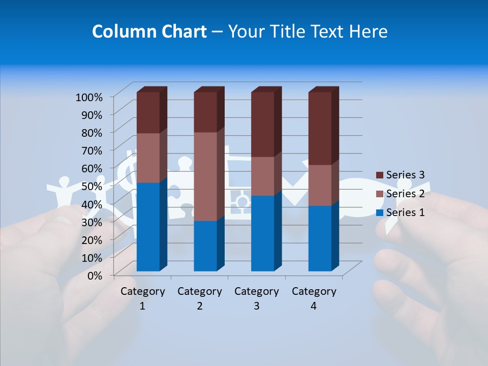 Joined Partner Puzzle PowerPoint Template