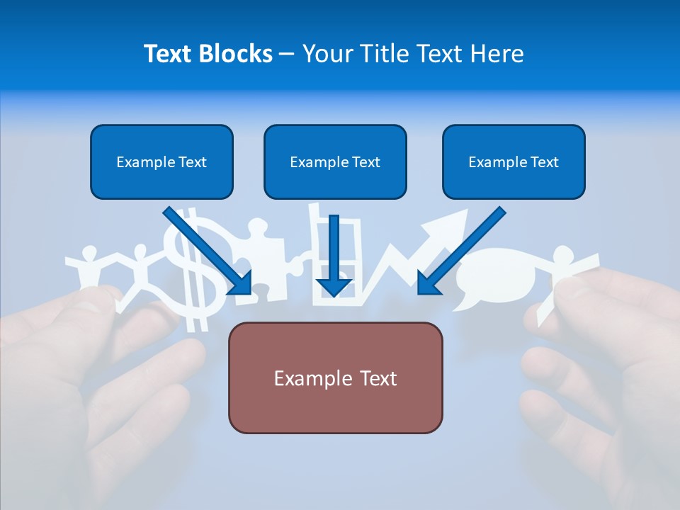 Joined Partner Puzzle PowerPoint Template