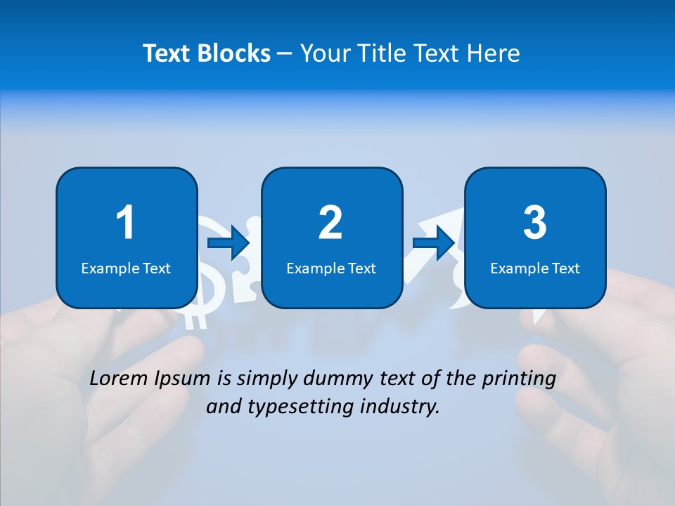 Joined Partner Puzzle PowerPoint Template