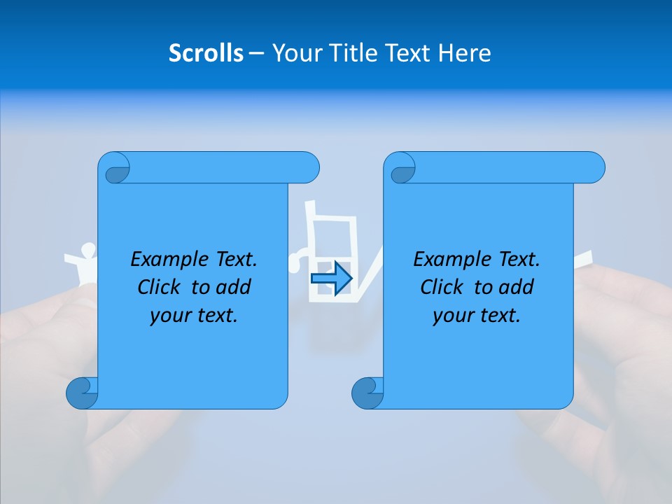 Joined Partner Puzzle PowerPoint Template
