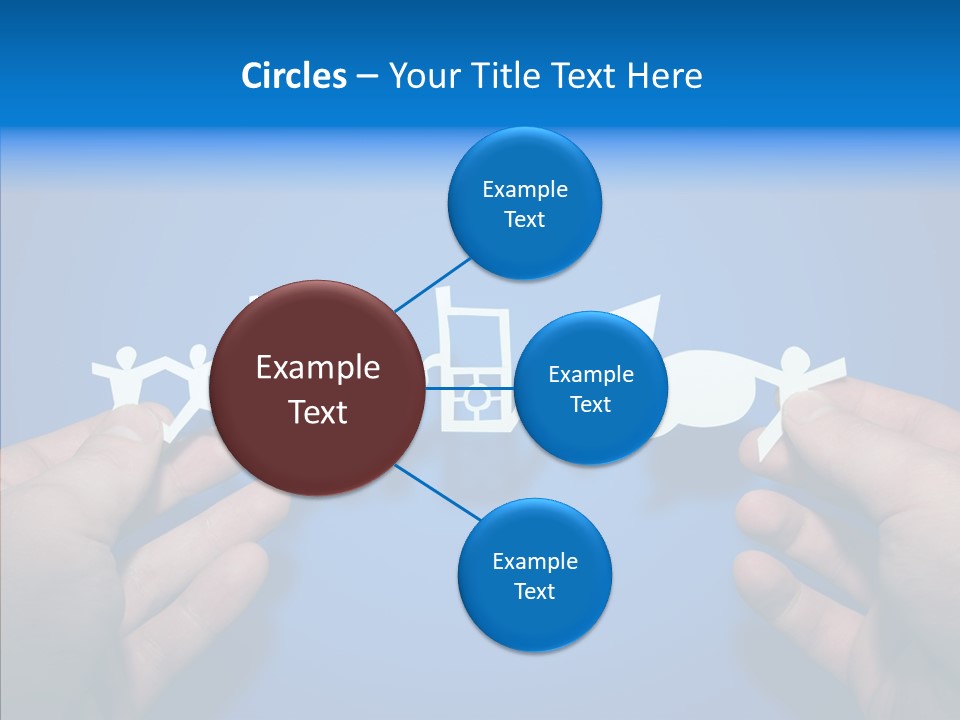Joined Partner Puzzle PowerPoint Template