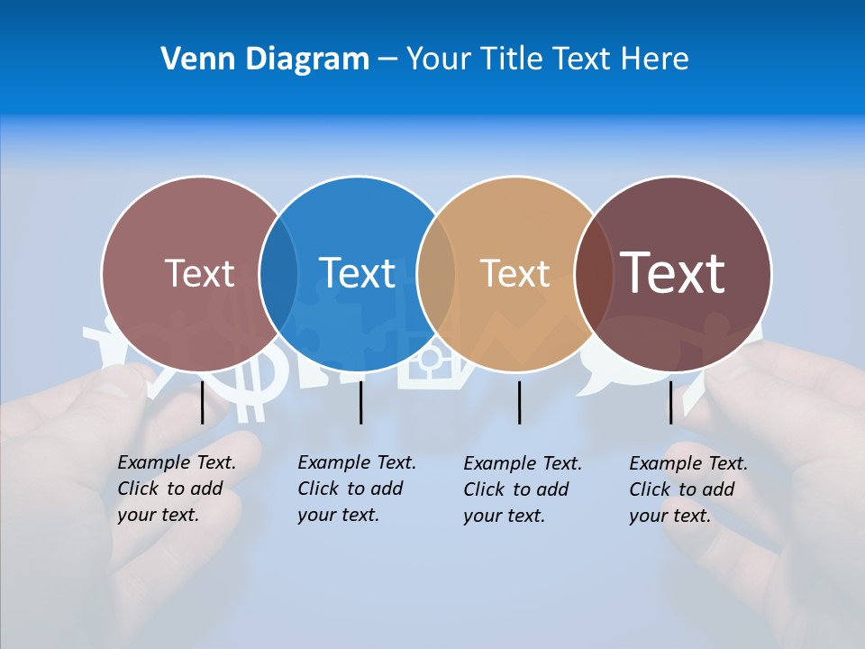 Joined Partner Puzzle PowerPoint Template