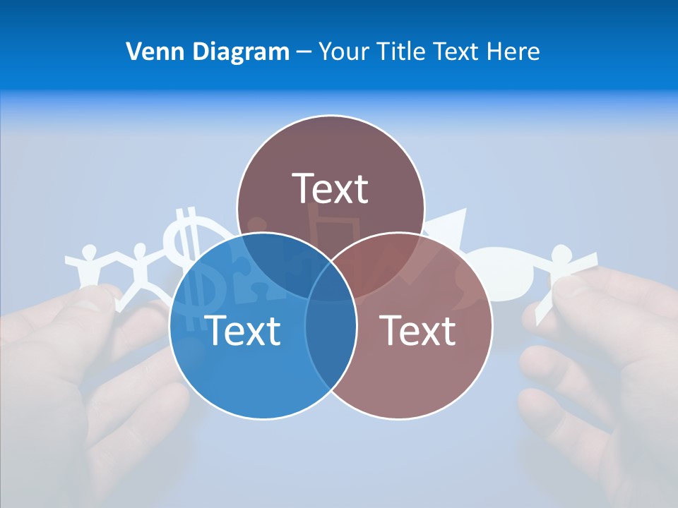 Joined Partner Puzzle PowerPoint Template
