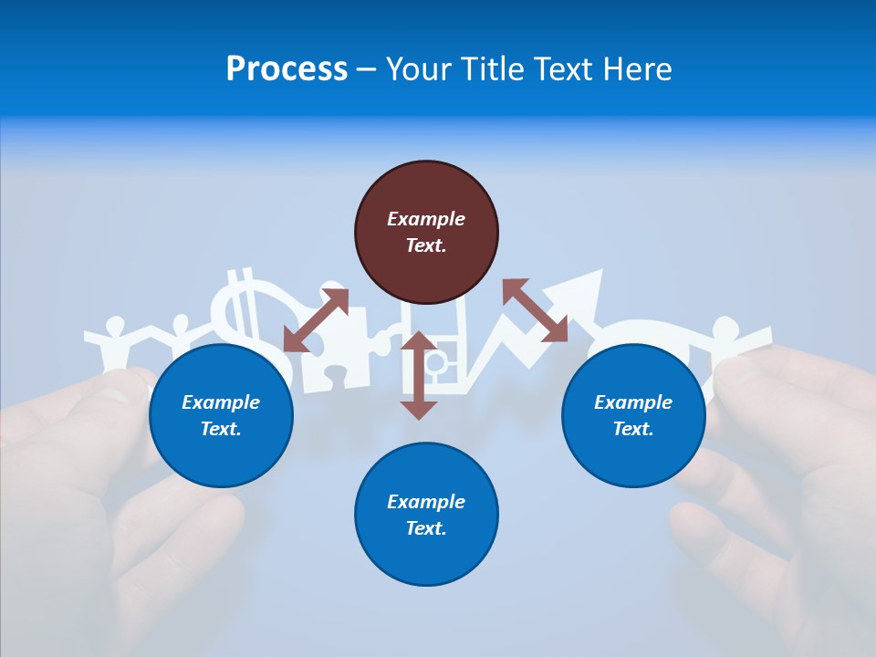 Joined Partner Puzzle PowerPoint Template