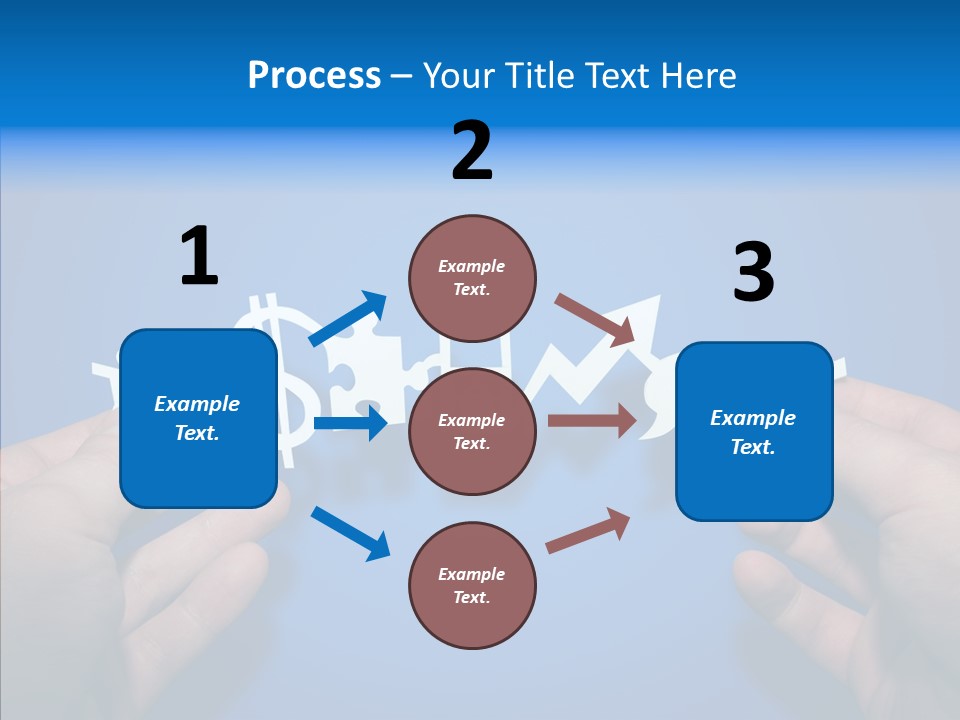 Joined Partner Puzzle PowerPoint Template