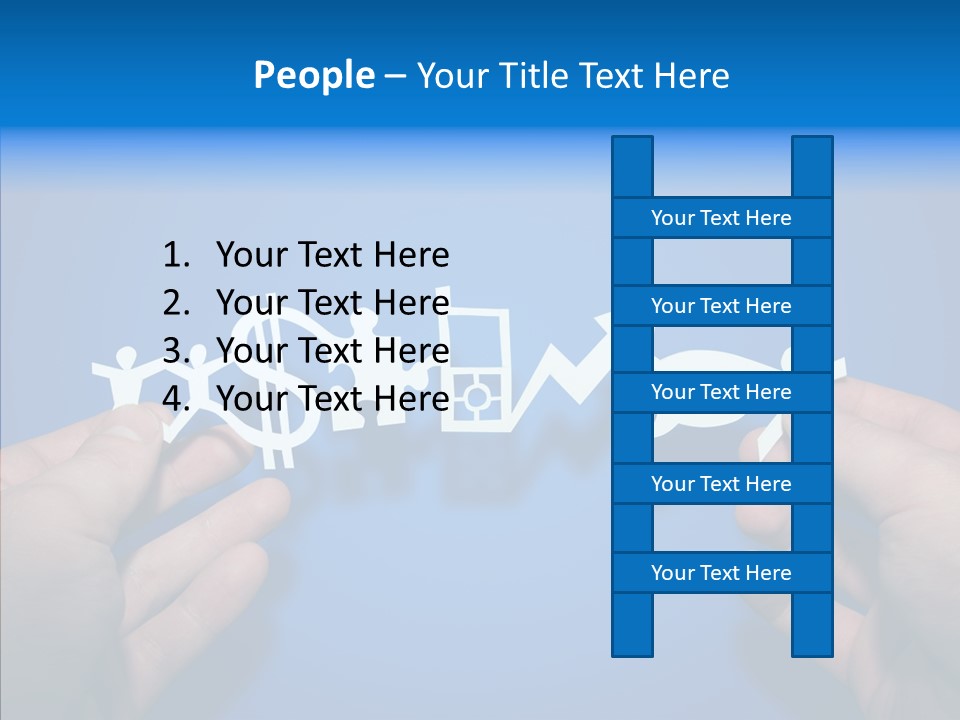 Joined Partner Puzzle PowerPoint Template