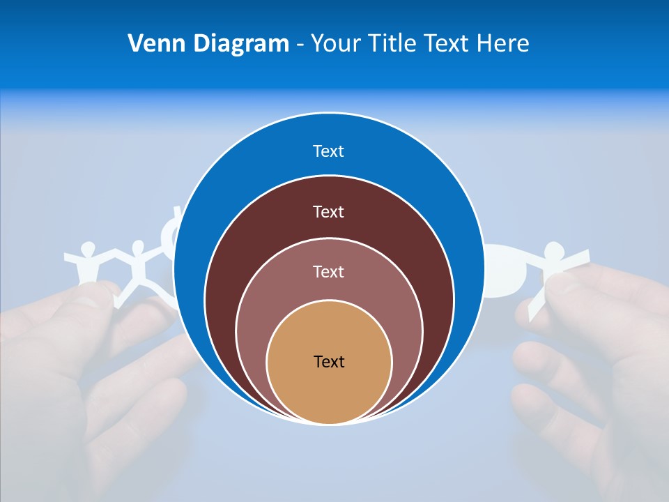 Joined Partner Puzzle PowerPoint Template