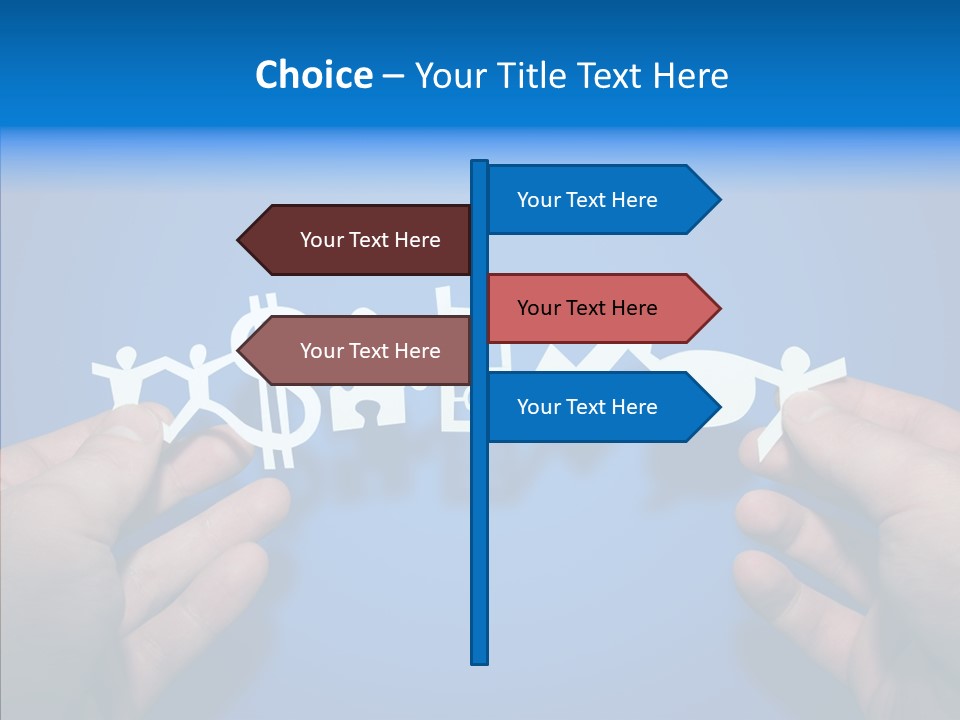 Joined Partner Puzzle PowerPoint Template