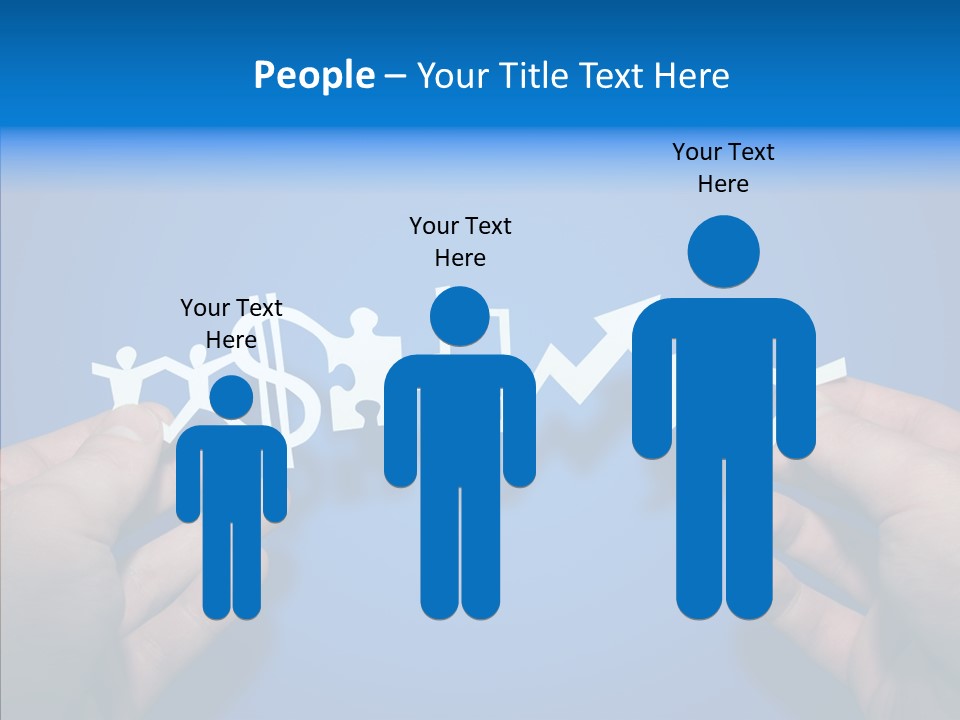 Joined Partner Puzzle PowerPoint Template