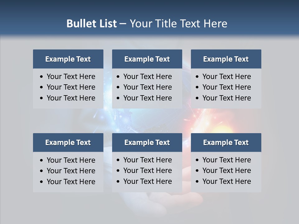 Future System Effect PowerPoint Template