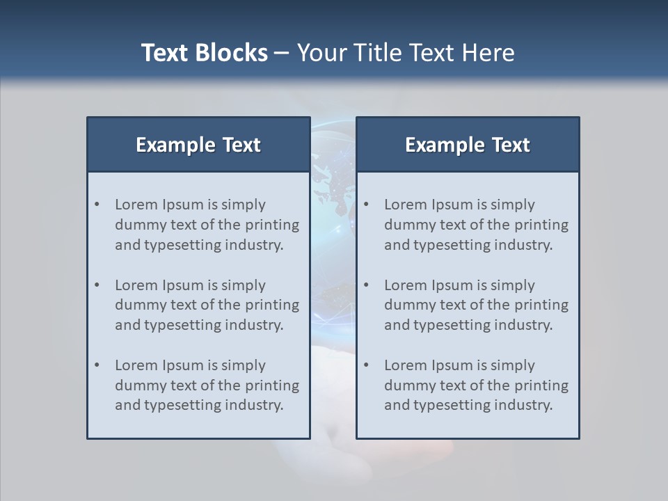 Future System Effect PowerPoint Template