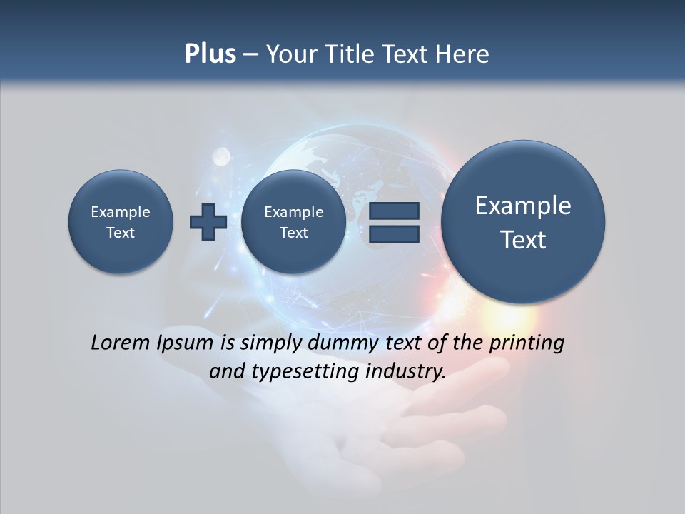 Future System Effect PowerPoint Template