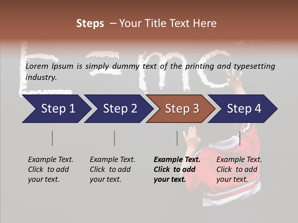 Lesson Boy Theory PowerPoint Template