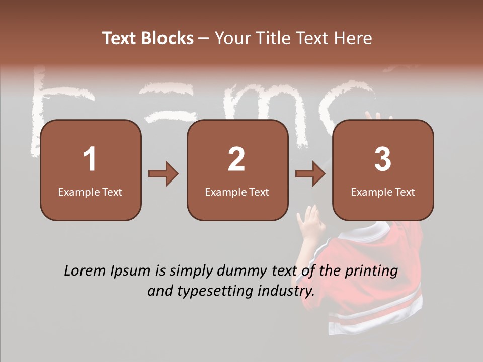 Lesson Boy Theory PowerPoint Template