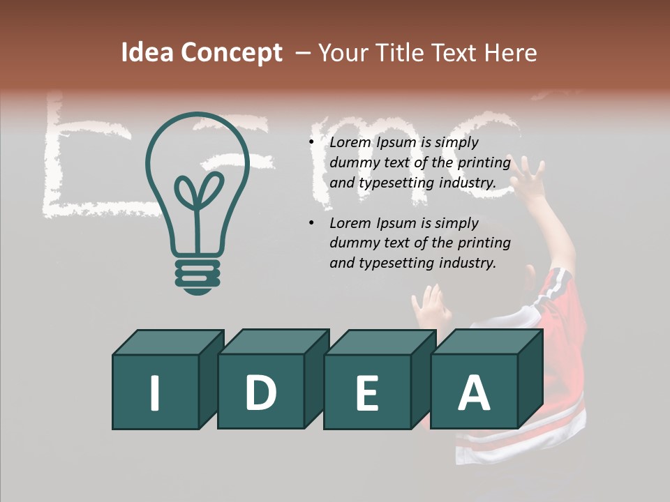Lesson Boy Theory PowerPoint Template